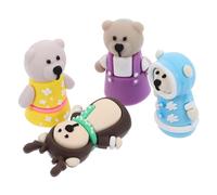 SOIMISS 4 Piezas Protector de Silicona para Cortaúñas Fundas para Tijeras de Cutícula con Diseño Animal Cubiertas Duraderas para Manijas de Tijeras de Uñas Accesorios para Salón y Cuidado