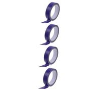 SOIMISS 4 Rollos Cinta De Tela Cinta De Color Cáscara Almohadilla Lado Cinta De Embalaje Banda Sondear Pinzas Decoración Borde Rizo Pañería Muro Doble Tubo No Púrpura Adhesivo Termofusible