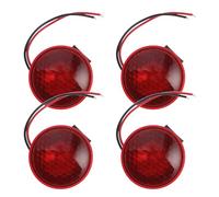 SOIMISS 4 Sirenas de Alarma para Coche Bocina Fuerte de Advertencia para Vehículo Sistema de Altavoces Resistente Humedad para Camiones Accesorio de Seguridad Activación Inteligente