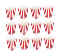 SOIMISS 48piezas Bolsas de Refrigerio para Fiesta Unidades Caja de Palomitas de Maíz Recipiente para Palomitas para Servir Papas Fritas