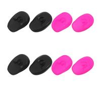 SOIMISS 4pares Orejeras Tinte Cabello De Silicona Impermeables Auditivos Reutilizables Para Teñir El Cabello El Salón o Lavándolo