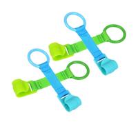 SOIMISS 4Piezas Anillos de Cuna para Niño Niña Ayudantes para Anillos de Tirar Seguros Instalación Cuna Material