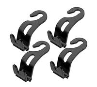 SOIMISS 4piezas Ganchos Ocultos Para Reposacabezas De Asiento Trasero De Plástico Para Almacenamiento Coche y Colgador De Plástico Para Coche