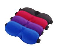 SOIMISS 4piezas Máscara de Ojos para Dormir Cómoda y Práctica Antifaz para Dormi Máscaras para Dormir para Uso Nocturno Casa o Viaje Mejora el Sueño