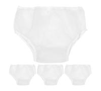SOIMISS 4piezas Pañal para Adultos Funda Reutilizable Pantalones Cortos Lavables de Prueba de Fugas para Hombres y Mujeres para Ropa Interior de Incontinencia