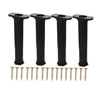 SOIMISS 4piezas Patas Niveladoras para Muebles Soporte Ajustable de Elevadores de Muebles para Camas Mesas y Sofás Patas Ajustables de Plástico para Estabilidad Baños y Cocinas
