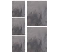 SOIMISS 5 Hojas Papel de Grafito para Joyería Resistente a Altas Temperaturas, 0,1 Mm de Grosor, Adecuado para Fundición de Oro y Plata en Proyectos de Bricolaje