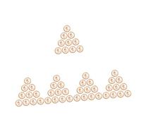 SOIMISS 5 Juegos Botones De Abrigo Traje Equipo Gancho Tachuelas Botón Pulsador Decoración Botones De Metal Para Abrigo Pequeños Botones Antiguos Aleación De Zinc 10 Uds * 5