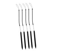 SOIMISS 5 Juegos Stylus Drawing Pens con Cuerda Resorte Plástico Duradero para Pantallas Táctiles para Bocetos Escritura y Notas Tablets LCD Accesorios Creativos para Adultos