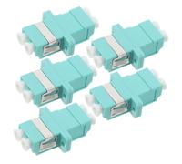 SOIMISS 5 Piezas Adaptador De Fibra Óptica LC Unidades Acoplador De Fibra para Redes Conector De Parcheo LC Accesorios De Conexión para Latiguillos