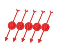 SOIMISS 5 Piezas Flechas Giratorias de Plástico para Ruleta Accesorios de Turntable para Mesa Repuestos Resistentes y Coloridos para Retos Familia y Fiestas