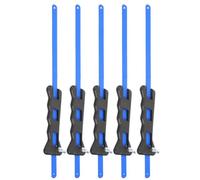 SOIMISS 5 Piezas Serrucho Manual Pequeño de Metal para Cortar Hierro y | Cambio Sencillo de Hoja, Compatibilidad Amplia, Cortes Rápidos y Suaves, Azul, Plástico E Hierro