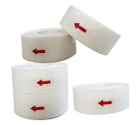 SOIMISS 5 rollos Unidades Protectores de Sudor Absorbentes para Cuello y Gorra Tiras Adhesivas Transpirables para Ropa Almohadillas Cómodas y Seguras para Evitar Manchas