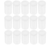 SOIMISS 50 Unidades De Contenedores Transparentes para Carretes De Pesca Contenedores De Plástico para Cebo Botes Vacíos para Guardar Carretes De Pesca Organizadores De Cebo Estuches