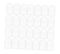 SOIMISS 50piezas Fundas De Monedas Individuales De Bolsas Transparentes De Pvc Para Almacenamiento De Monedas Coleccionistas y Sellos Resistencia Al Polvo y