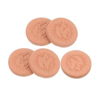 SOIMISS 5piezas Humidificadores de Cigarrillos Discos de Piedra Arcilla Suavizante de Azúcar Accesorios de Humedad para Cajas de Cigarrillos