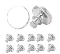 SOIMISS 6 Pares Alzapaños Magnéticos para Cortinas de Dormitorio Cierres Botón Magnético Desmontables de Sujetadores Versátiles para Evitar Filtración de Luz y Cortinas Ordenadas