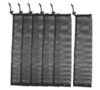 SOIMISS 6 Piezas Bolsas de Nylon para Alimentador de Pájaros Redes Resistentes para Comedero Exterior Bolsas de Malla para Jilgueros y Otras Aves