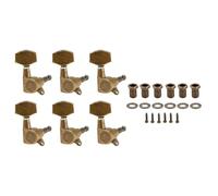SOIMISS 6 piezas Clavijas de Afinación para Guitarra Acústica Tipo Derecho Duraderas y Fáciles de Instalar Accesorio Esencial para Principiantes y Guitarristas Preciso y Resistente