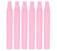 SOIMISS 6 piezas Pinceles Labiales de Silicona con Tapa Aplicadores para Brillo y Lápiz Labial Herramienta Portátil y para Maquillaje Diario y Profesional