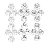 SOIMISS 60piezas Pinzas Cabello Flores de Gemas de Imitación y Perlas Horquilla Espiral de Metal para Niña Accesorios Cabello para Fiestas y Bailes