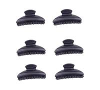 SOIMISS 6piezas Horquilla Pinzas Pelo De Baño Accesorios Creativos Para Mujer Negras Tocados Para Usar Ducha