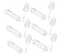 SOIMISS 6piezas Tubo De Esmalte De Labios Rellenable Envases Vacíos Para Brillo Labial Diy Frascos De Brillo Labial Transparente Para Hacer Kit De Gloss Labios