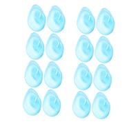 SOIMISS 8pares Tapones Oídos De Silicona Reutilizables Para Teñir El Cabello Champú Spa Para Uso Salón y Doméstico