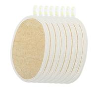 SOIMISS 8Piezas Esponjas Naturales para Platos Paquete de Unidades Estropajos Ecológicos y Absorbentes para Cocina y Ducha Suave y Durable Limpieza sin Daños