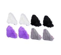 SOIMISS 8piezas Horquilla Orejas de Gato de Halloween Pinza Cabello Orejas Falsas Accesorio Cabello para Fiestas