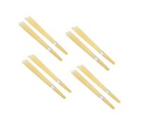 SOIMISS 8piezas Palitos De Aromaterapia De Cera De Abeja Natural Velas Forma De Trompeta Para Aromaterapia Los Oídos De Color Amarillo Para Relajación y Bienestar Casa