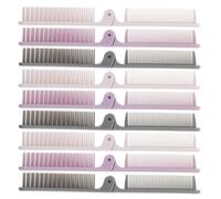 SOIMISS 9 Piezas Peine de Viaje de Peine Plegable para Mujer Hombre Doble Diente de Viaje para Peinado