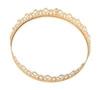 SOIMISS Accesorios De La Tocado De Oro De Princesa Sombrero De Decoración De La Coronas De Cumpleaños De Fiesta De Bienvenida Tiara Dorado Metal