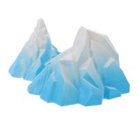 SOIMISS Adorno De Iceberg Acuario Decoración Miniatura Floeberg Decoración De Roca Acuario Segura