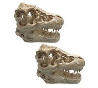 SOIMISS Adornos De Hueso 2pcs Decoración Calavera Adorno para Acuario Realista
