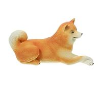 SOIMISS Adornos De Shiba Inu De Perro Estatua De Perro Simulada para Decoración De Escritorio De Oficina o Decoración De Hogar