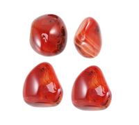 SOIMISS Ágata Bandeada Natural 4 Piezas Pequeña 2-3 Cm Pulidas Piedras Curativas para Meditación Reiki Decoración Hogar Chakras Sardónice Colores Aleatorios Color Aleatorio