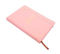 SOIMISS Agenda Diaria Inglés Cuaderno de Planificación Compacto para y Organización de Color Rosa para Oficina y Estudio