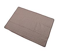 SOIMISS Alfombrilla Refrescante para Mascotas de Seda Helada XL, Tapete Autorefrescante para Perros y Gatos, Cojín Frío Verano para Cachorros, Manta Ligera para Cama y Sofá, Color Café