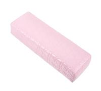 SOIMISS Almohada de Manicura de Cuero PU Rosa Cojín Reposamanos Desmontable y Suave para Salón Almohadilla Ergonómica para Apoyo de Mano Kit de Uñas Semipermanentes