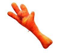 SOIMISS Almohada Simulada De Pies De Pollo Mimoso Relleno Llave Peluche De Peluche Dibujos Animados Suave Cojín De Comida De Simulación 3D. Almohada De Comida Divertida Brown Felpa