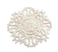 SOIMISS Aplique de Madera Tallado Decorativo para Muebles Decoración de Esquinas Clásico para Puertas y Muebles Decoración Artesanal