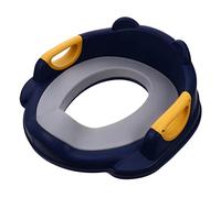 SOIMISS Asiento Wc Infantil con Cojín Suave de PU Antideslizante y Fácil de Limpiar Diseño con Barandillas Redondas y Protección Salpicaduras para Niñas Asiento Reductor Seguro para