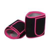 SOIMISS Bandas de Sauna Ajustables para Muslos Mujer, Mangas Térmicas Antideslizantes de Nailon, Vendas para Sudoración, Equipo para Gimnasio, Sauna y Ejercicio en Casa, 1 Par Rosa