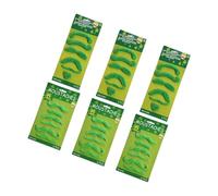 SOIMISS Barba Postiza Verde De Bigote De Fiesta Adhesivo Kit De Barbas Postizas Para Fotos Del Día De San Patricio Accesorios De Cosplay Para Fiestas y Decoración