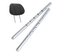 SOIMISS Barra de Reposacabezas para Coche 2 Piezas Varillas Metálicas Rectas Resistentes Soporte para Cuello Compatible Organizador y Soporte para Tablet Uso en Vehículos y Caravanas