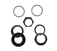 SOIMISS Bike Headset Front Fork Stem Replacement For Mountain and Road Bikes Easy Install Bearing with Strong Locking and Stable Ride