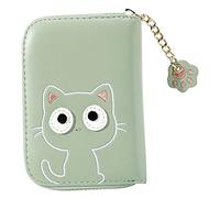 SOIMISS Billetera De Niña Gatita Monedero a Granel Lindo Monedero Titular De Viaje Linda Billetera Pequeñas Bolsas De Cambio De Identificación Pequeña Mini PU