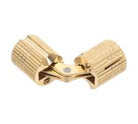 SOIMISS Bisagras Hidráulicas Invisibles de Latón para Puertas de Garaje y Armarios Bisagra de Barril para Muebles para Uso en Gabinetes y Encimeras