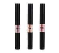 SOIMISS Bolígrafos para Decoración de Uñas 3 Piezas Polvo Brillantina Efecto Espejo Dorado para Manicura Profesional Accesorio Nail Art Fácil Aplicación y Diseño Creativo